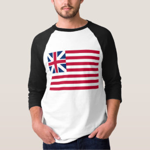 T-shirt Grand Union, 1ère États-Unis Drapeau des colonies