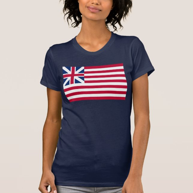 T-shirt Grand Union, 1ère États-Unis Drapeau des colonies  (Devant)