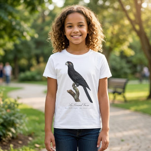 T-Shirt Grand Vasa, Coracopsis Vasa Illustration