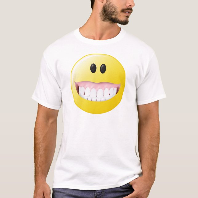 T-shirt Grand visage de gommes (Devant)