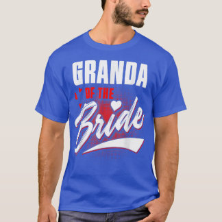 T-shirt Granda De Mariage Mariage Partie Mariée
