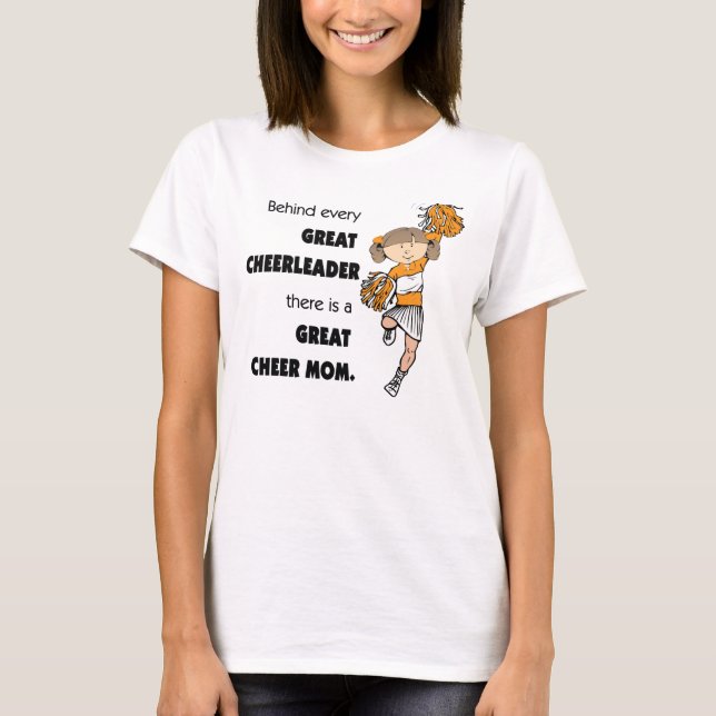 T-shirt Grande acclamation Maman-Orange (Devant)