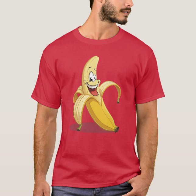 T-shirt Grande banane joyeuse ! (Devant)