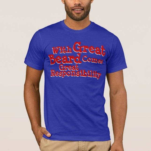 T-shirt Grande barbe (Devant)