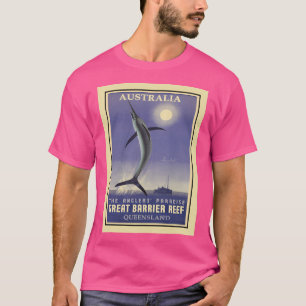 T-shirt Grande barrière de corail Queensland Australie