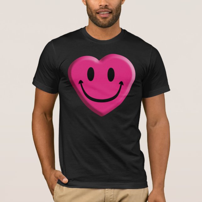 T-shirt Grande bouche de coeur (Devant)