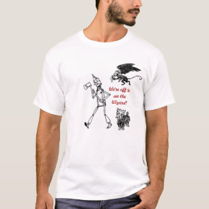 T-shirt Grande chemise de magicien d'Oz ! Homme de bidon,