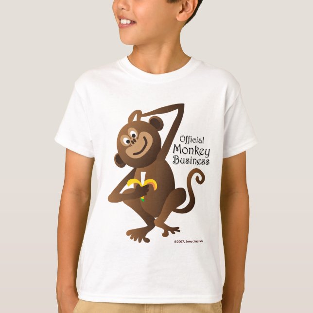 T-shirt Grande chemise de singe (Devant)