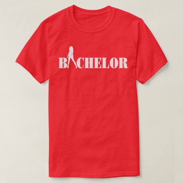 T-shirt Grande citationBachelor (Design devant)
