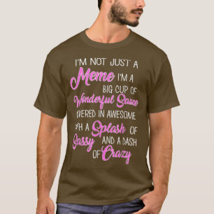 T-shirt Grande Coupe de Mème Merveilleux Grand-mère