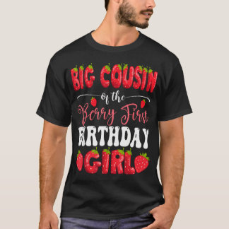 T-shirt Grande Cousine De Baie Première Fille D'anniversai