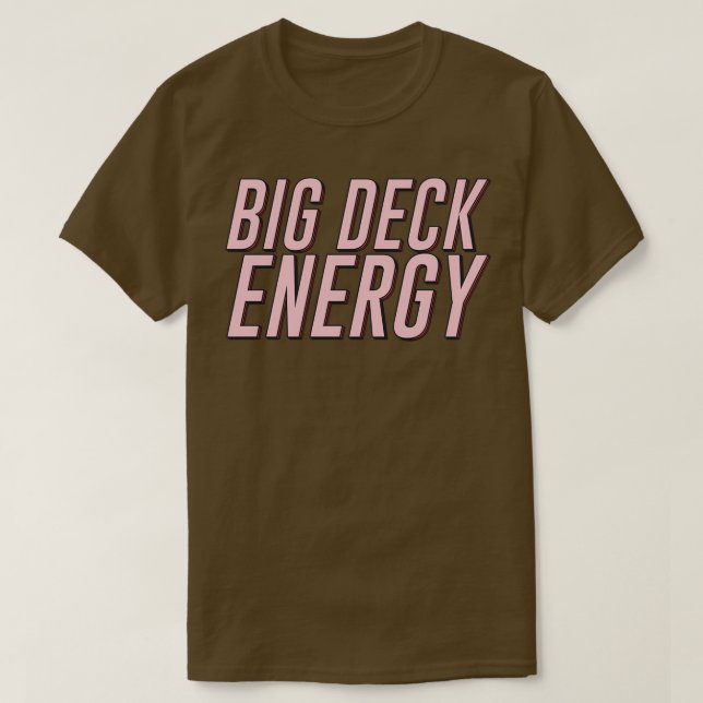 T-shirt Grande énergie de pont (Design devant)