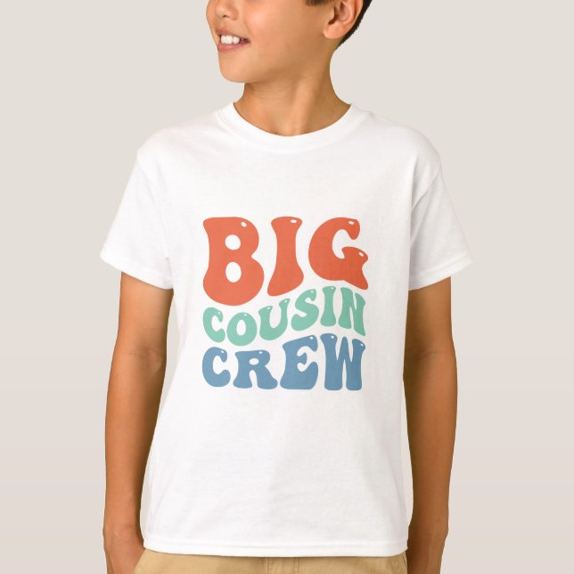 T-shirt Grande Équipe de Cousins  (Devant)