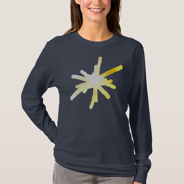 T-shirt Grande étincelle - Surface du soleil (Devant)