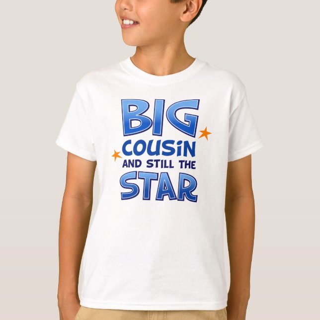 T-shirt Grande étoile de cousin (Devant)