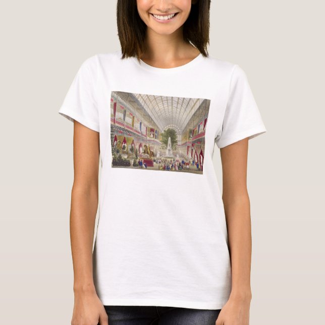 T-shirt Grande exposition, 1851 : Transept Sud, de Inter (Devant)