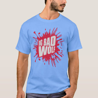 T-shirt grande fille de citation de loup méchant