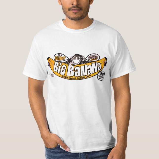 T-shirt Grande gomme drôle de banane (Devant)