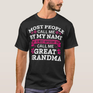 T-shirt Grande grand grand-mère bibi et tina animaux