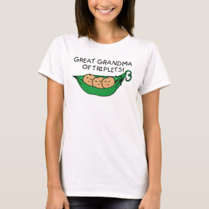 T-shirt Grande grand-maman des triplets