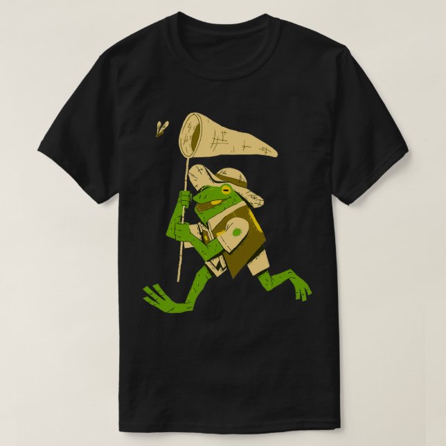 T-shirt grande grenouille couleur personnalisée (Design devant)