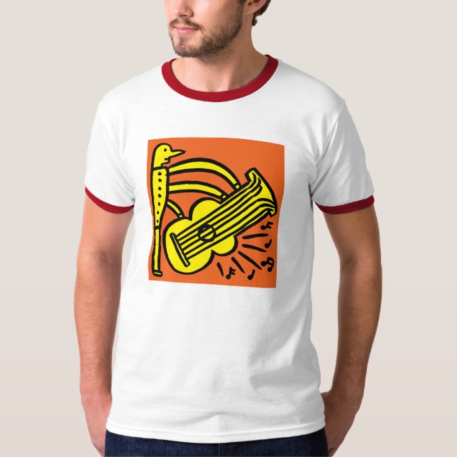 T-shirt Grande guitare (Devant)