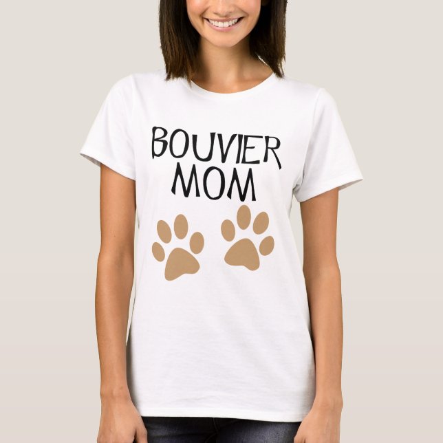 T-shirt Grande maman de Bouvier de pattes (Devant)
