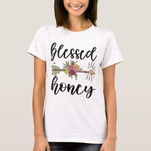T-shirt Grande-mère au miel au bienheureux grand-mère au m