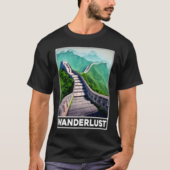 T-shirt Grande Muraille de Chine (Devant)