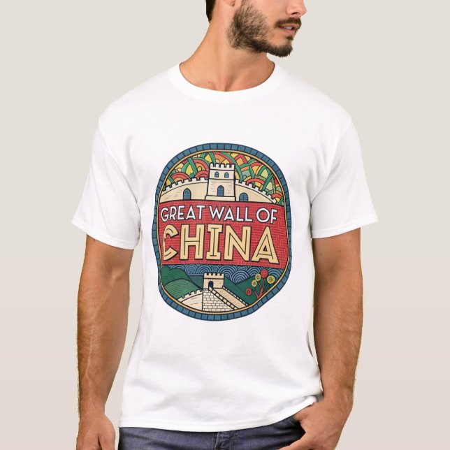 T-SHIRT GRANDE MURAILLE DE CHINE (Devant)