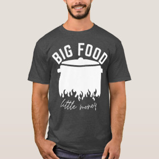 T-shirt Grande Nourriture Petits amis argent