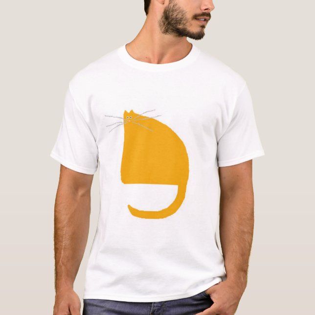 T-shirt Grande orange (Devant)