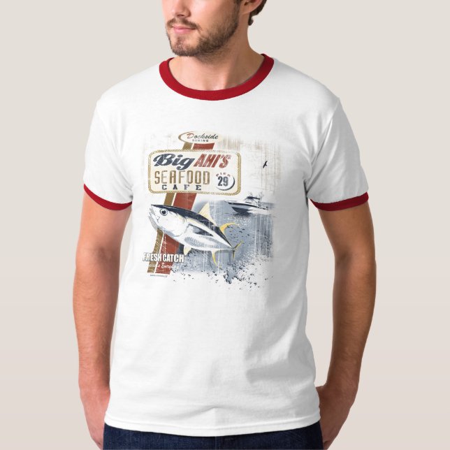 T-shirt Grande pêche de thon (Devant)