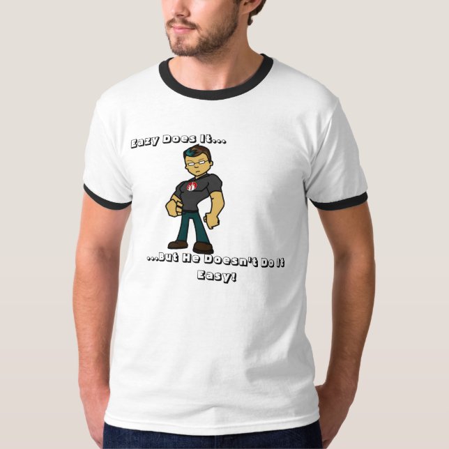 T-shirt Grande pièce en t de sonnerie d'Eazy (Devant)