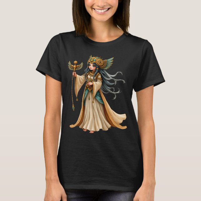 T-shirt Grande Prêtresse Céleste de la Pyramide d'Or. (Devant)