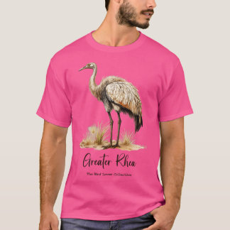 T-shirt Grande Rhea La collection d'oiseaux amoureux TShir