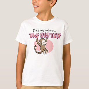 T-shirt Grande soeur à être singe