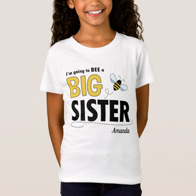 T-shirt Grande Sœur Abeille (Devant)