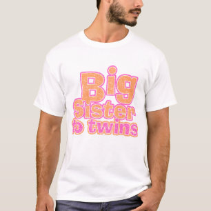 T-shirt Grande soeur aux jumeaux