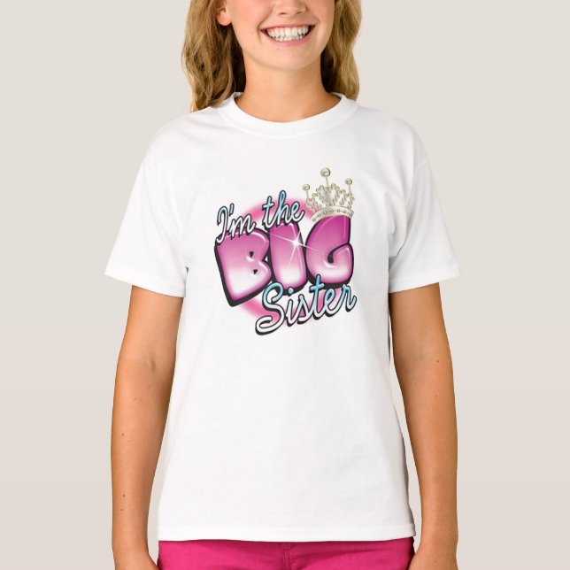 T-shirt Grande Soeur Chemise (Devant)