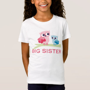 T-Shirt Grande soeur de hibou adorable