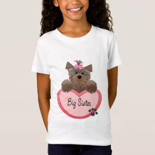 T-Shirt Grande soeur de Yorkie