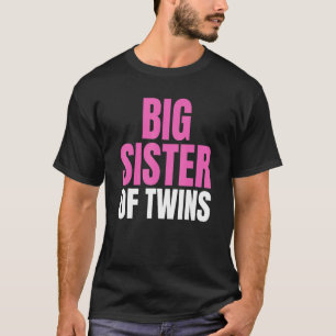 T-shirt Grande Soeur Des Jumeaux Nouvelle Soeur Frère Grap