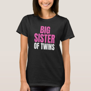 T-shirt Grande Soeur Des Jumeaux Nouvelle Soeur Frère Grap