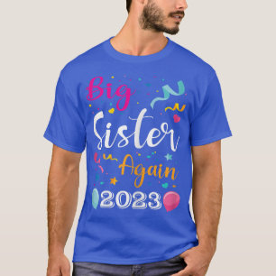 T-shirt Grande soeur encore 2023 Faire-part de grossesse e