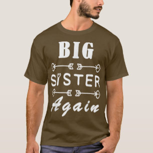 T-shirt Grande soeur encore pour les filles avec Arrow Drô