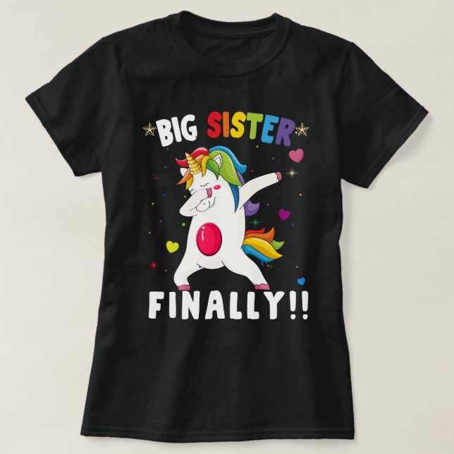 T-shirt grande soeur enfin 2020 (Design devant)