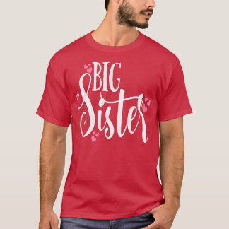 T-shirt Grande Soeur Famille Chemise Tribu jumelée fille K