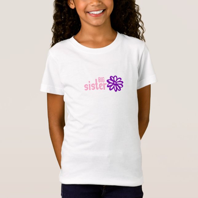 T-Shirt Grande soeur (les tailles de l'enfant) (Devant)
