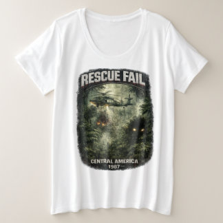 T-Shirt Grande Taille Femme Rescue Fail